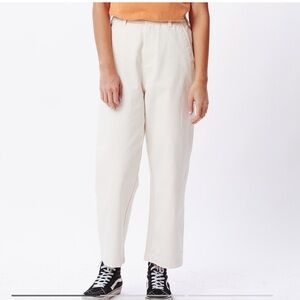 White Obey Carpenter Pants